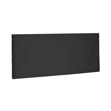 Imagem de Painel Aquilla Cama Box Queen 160cm Suede preto