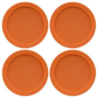 Imagem de Tampas de reposição para tigelas de vidro Pyrex de 6 e 7 xícaras para 