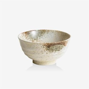 Imagem de Tigelas De Macarrão Para Cozinha - 6.7", 32 Oz Tigela De Ramen Tigela De Sopa Japonesa Feita à Mão Cerâmica Doméstica De Grande Capacidade, F