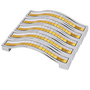 Imagem de 5 peças Puxador Puxador Puxador Moedor Arenas Strass Cristal Ouro Alça Decoração Casa de Banho Mobiliário Cozinha Quarto Puxador Liga de Zinco, Distância do Orifício 9.6 cm (96 mm) (Distância do