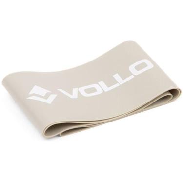 Imagem de Mini Faixa de Exercício Elástica Mini Band Nível Leve Vollo, Cinza Cla