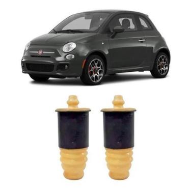 Imagem de 2 Batente Suspensão Traseira Fiat 500 Mexicano 2012 2013 14 - Qualykit