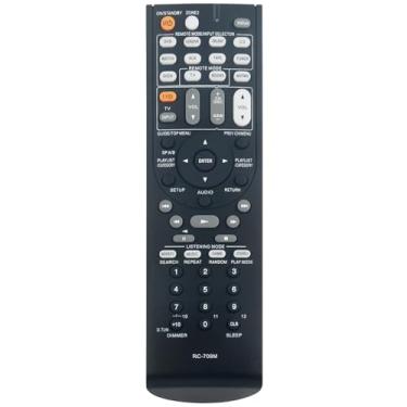 Imagem de Controle remoto de substituição RC-709M compatível com receptor AV Onkyo TX-SR506B TX-SR506 TX-SR506S TX-SR576 TXSR506B TXSR506 TXSR506S TXSR576