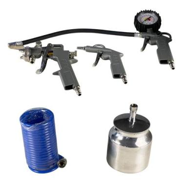 Imagem de Kit de Pintura para Compressor de Ar com 5 pecas KT5P ACM Tools