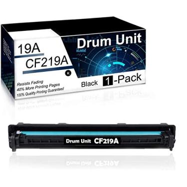 Imagem de 1 unidade de bateria preta 19A | CF219A compatível com HP Laserjet Pro MFP M130a MFP M130nw MFP M130fn MFP M130fw M102a M102w Printer Drum Unit.