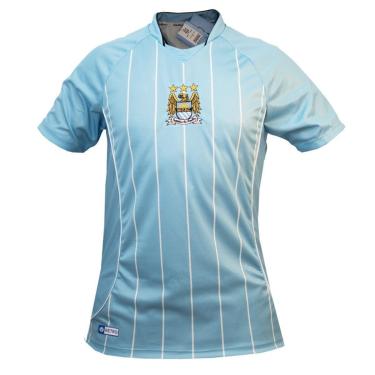 Imagem de Camisa Manchester City Retrô 2008 Símbolo Bordado - Masculino-Masculino