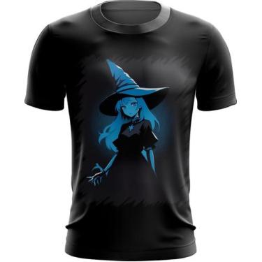 Imagem de Camiseta Dryfit Bruxa Halloween Azul Festa 4 - Kasubeck Store®, INF 12