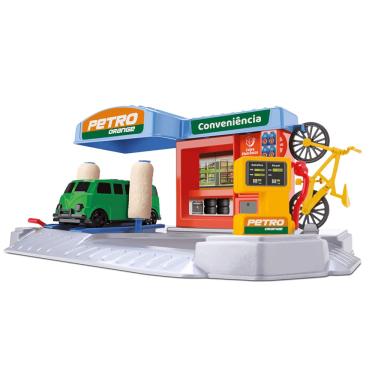 Imagem de Mini Posto Brinquedo Petro Orange Toys Fusca 3+ Conveniência