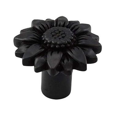 Imagem de Vicenza Designs K1074 Carlotta Maçaneta de margarida, grande, bronze polido a óleo