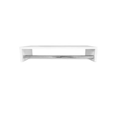 Imagem de Cabideiro Arara de Parede 60cm Branco - Kelan, Branco