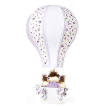 Imagem de Meio Balão Lilás Quarto Bebê Infantil Menina - Potinho de Mel