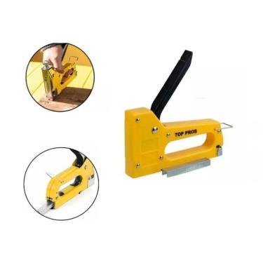 Imagem de Grampeador Profissional Reforçado Tapeceiro Manual Plástico