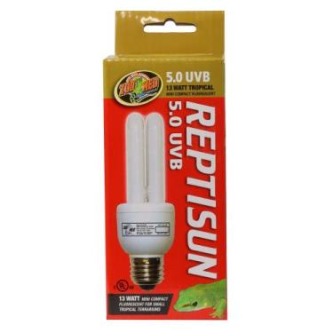 Imagem de Lâmpada Fluorescente Compacta Zoo Med ReptiSun 5.0 Mini 13W