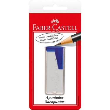 Imagem de Apontador com Depósito Transparente Cores Sortidas - Faber Castell