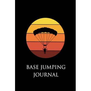Imagem de Base Jumping Journal: Vintage Retro Base Jump skydiving Sky Diver Gift Lined Notebook Diary