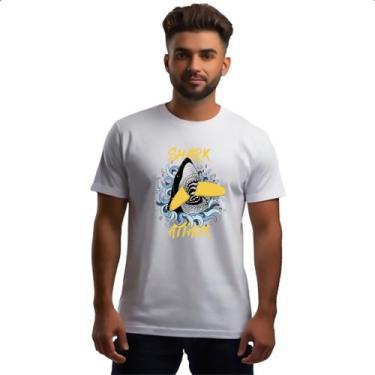 Imagem de Camiseta Unissex Shark Attack - Alearts, G