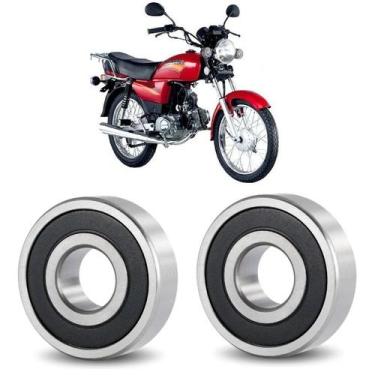 Imagem de Rolamentos Roda Traseira Dafra Super 50 e 100 - AD Parts