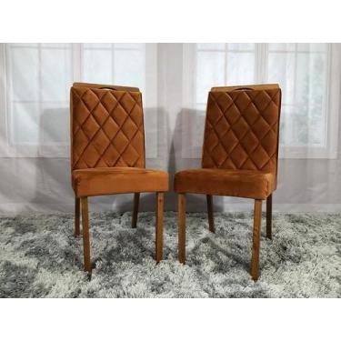 Imagem de Conjunto 2 Cadeiras de Jantar Terracota 12 Virgínia - Alpoim