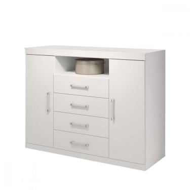 Imagem de Cômoda 2 Portas Havana Master Santos Andirá Branco