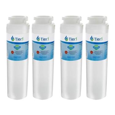 Imagem de Filtro de água de refrigerador de substituição Tier1 para GE MSWF SmartWater, 101820A, pacote com 4