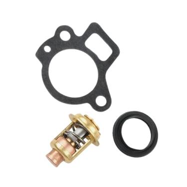 Imagem de Kit de termostato marítimo 8M0117413, 825212T02 855676A1 855676003 825212001 com junta, substituição para Mercury/Mariner motor de popa de 4 tempos (A)