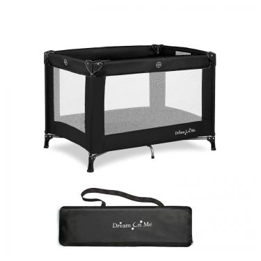 Imagem de Cercadinho para Bebê com Bolsa de Transporte e Alça de Ombro, Dream On Me, Preto