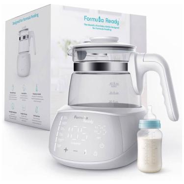 Imagem de Aquecedor de Água para Mamadeira 1,1L com Tela Digital de Controle, FORMULA READY, Branco