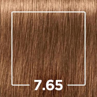 Imagem de Tintura Profissional Igora Louro Médio Marrom Dourado 7.65