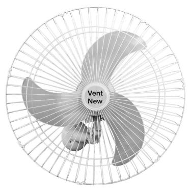 Imagem de Ventilador De Parede Oscilante 60cm Bivolt Branco 200 W
