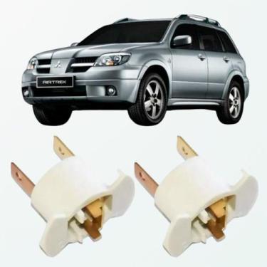 Imagem de 2x Soquete Tr4 Farol Mitsubishi Airtrek (2004-2008) - NoBrand