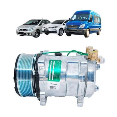 Imagem de Compressor Jcm Toyota / Honda / Volkswagen / Chevrolet / Ford / Nissan / Hyundai / Kia