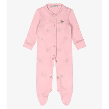 Imagem de Macacão Infantil Suedine Trick Nick Rosa-Feminino