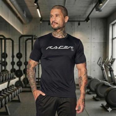 Imagem de Camiseta Masculina Fila Reflective Core Run Preto, Preto, M