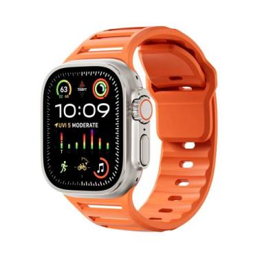 Imagem de Pulseira De Silicone Ultra Sport De 49mm Para Apple Watch Series 10 9 