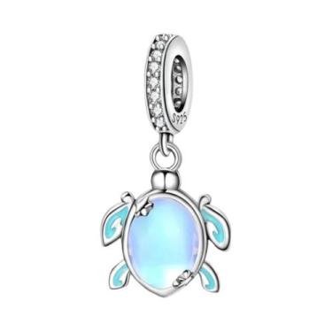 Imagem de Berloques De Prata 925 Com Formato De Golfinho, Caranguejo, Barco E Pr