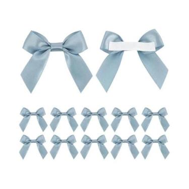 Imagem de Laço Artesanal Com Adesivo Para Caixa De Presente De Natal, Decoração 