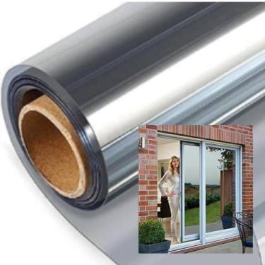 Imagem de Pelicula insulfilm prata espelhado g5 75cmx1metro - NEXFIL