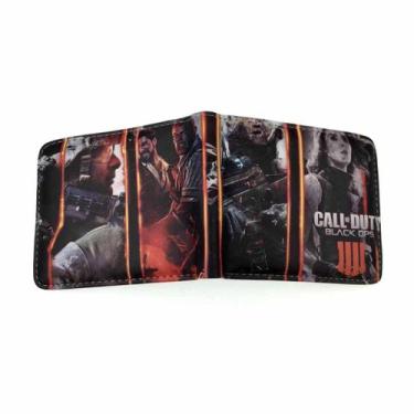 Imagem de Personagens de anime Wallet Slim BiFold Wallet Calls of Duty - yiweisa