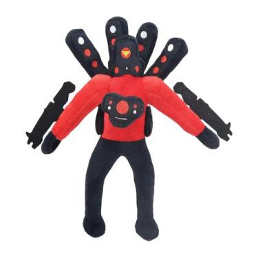 Imagem de Alto-falante de brinquedo de pelúcia masculino e alto-falante feminino