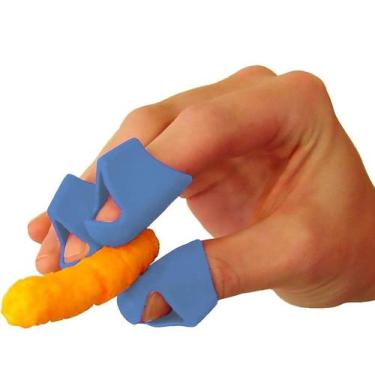 Imagem de Protetores de Dedo QK Endeavours 3 Unidades Azul Silicone