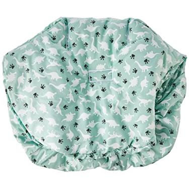 Imagem de Giz de Cor Confecções Capa De Bebe Conforto Slim Dupla Face Dino Verde Verde