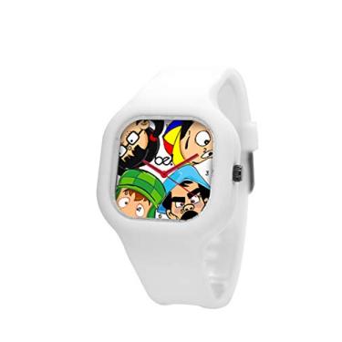 Imagem de Relogio Be Watch Familia Chaves Pulseira de Silicone Branco