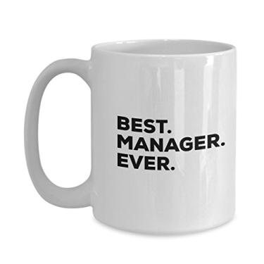 Imagem de Caneca de gerente – Caneca de café Best Manager Ever – 1 presente de gerenciamento – Para ser gerente – Mr. Mrs Men Women Manage – Nova aposentadoria Going Away