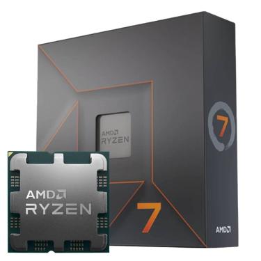 Imagem de Processador AMD Ryzen 7 7700X 40MB 4.5Ghz - 5.4Ghz 100-100000591WOF - Preto
