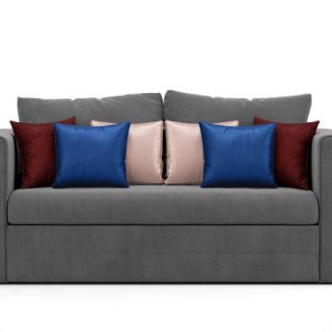 Imagem de Kit com 6 Capas Luxuosas para Almofadas Várias Cores 44x44 - ARADECOR,