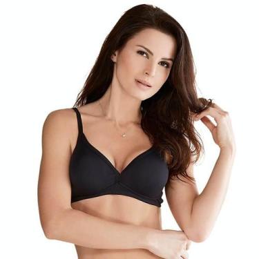 Imagem de Sutiã Sem Aro Triumph 24326 Supermicrofibra, Preto, 48