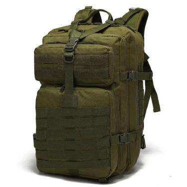 Imagem de Mochila Impermeável Reforçada Caminhada Caça Pesca Camping Trilha Viag