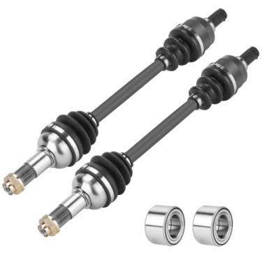 Imagem de Eixo CV traseiro esquerdo e direito com rolamento de roda para Yamaha Grizzly 550 700 2007-2014, Kodiak 450 2018-2021 28P-2510F-00-00, 28P-2518E-10-00, 28P-2530V-00-00