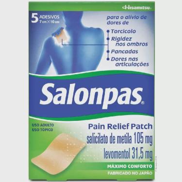 Imagem de Salonpas pain relief patch 5 adesivos