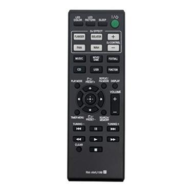 Imagem de RM-AMU199 Controle remoto substituído para Sony Home Audio LBT-GPX555 MHC-GPX888 MHC-GPX555 SHAKE-55 SHAKE-33 SHAKE-77 HCD-SHAKE99 SS-SHAKE99 HCD-SHAKE77 SS-SHAKE77 HCD-SHAKE55 SS-SHAKE55 HCD-SHAKE33
